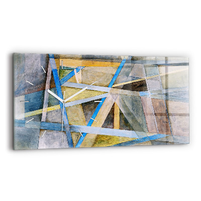 Horizontal wall clock Impressionist painting