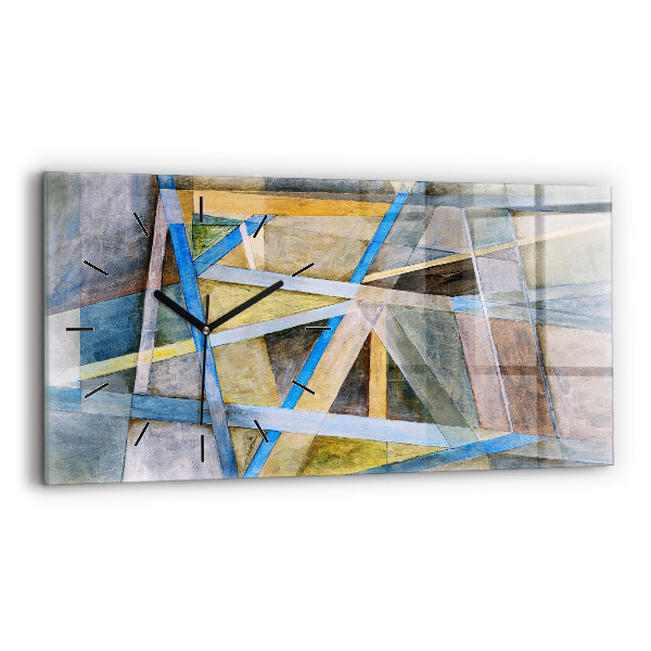 Horizontal wall clock Impressionist painting