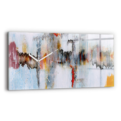 Horizontal wall clock Abstraction