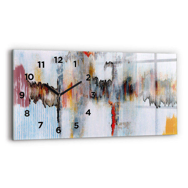Horizontal wall clock Abstraction