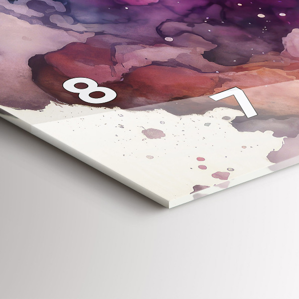 Horizontal wall clock Meditation lifestyle