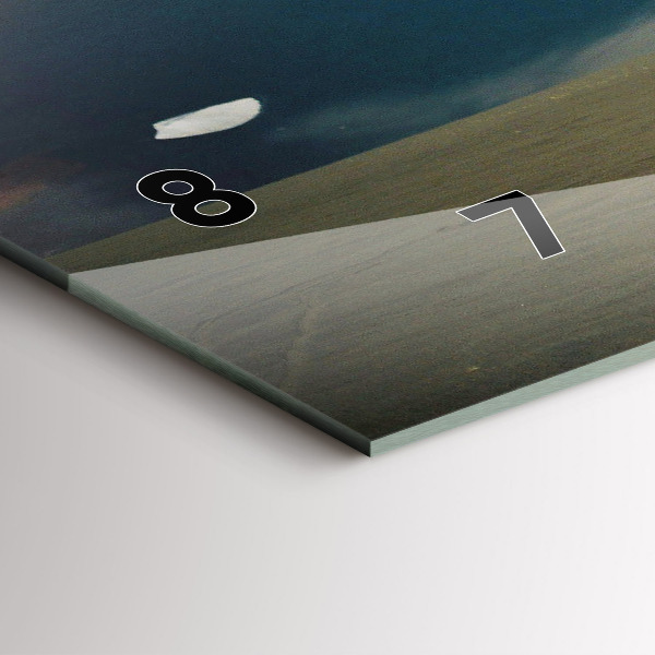 Horizontal wall clock Vehicle in the Kamchatka desert