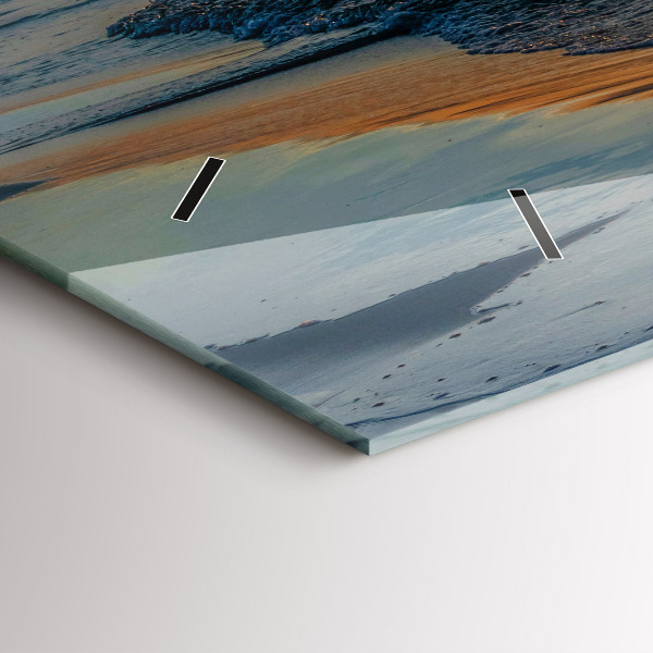 Horizontal wall clock Władysławowo Baltic Sea