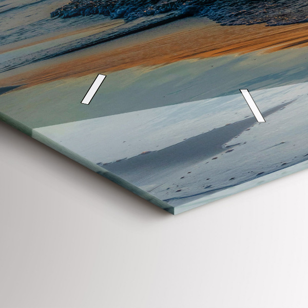 Horizontal wall clock Władysławowo Baltic Sea