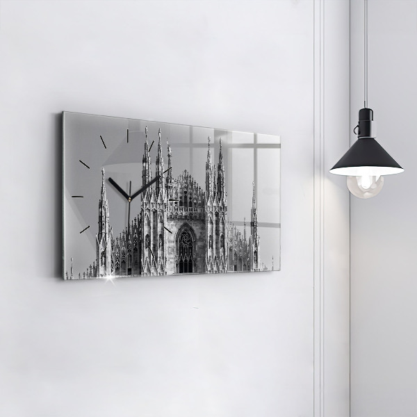 Horizontal wall clock Milan Cathedral
