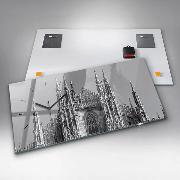 Horizontal wall clock Milan Cathedral