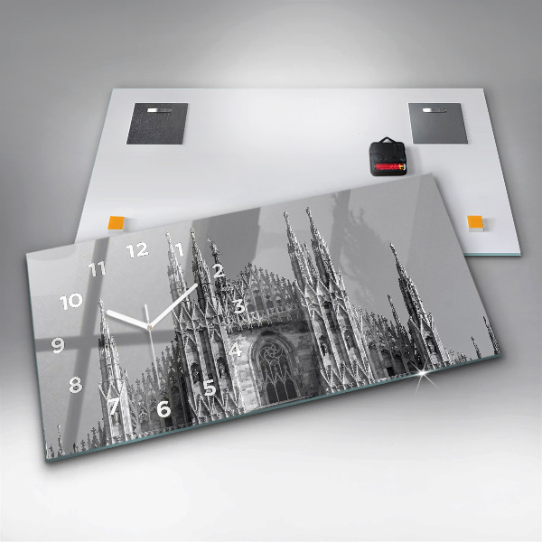 Horizontal wall clock Milan Cathedral