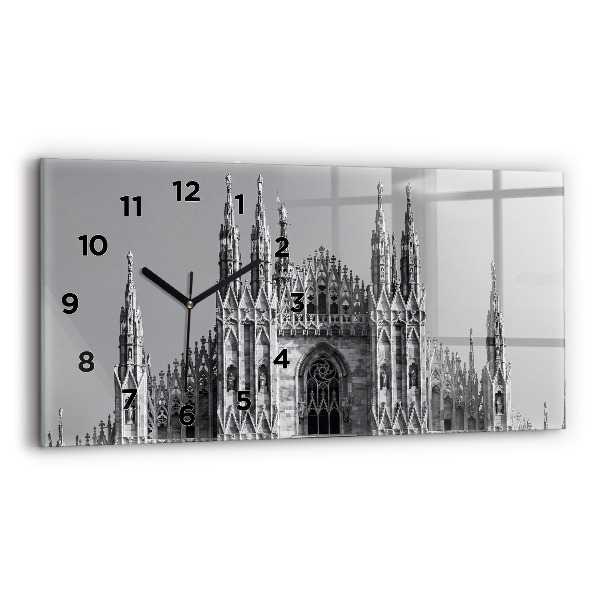 Horizontal wall clock Milan Cathedral