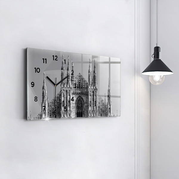 Horizontal wall clock Milan Cathedral