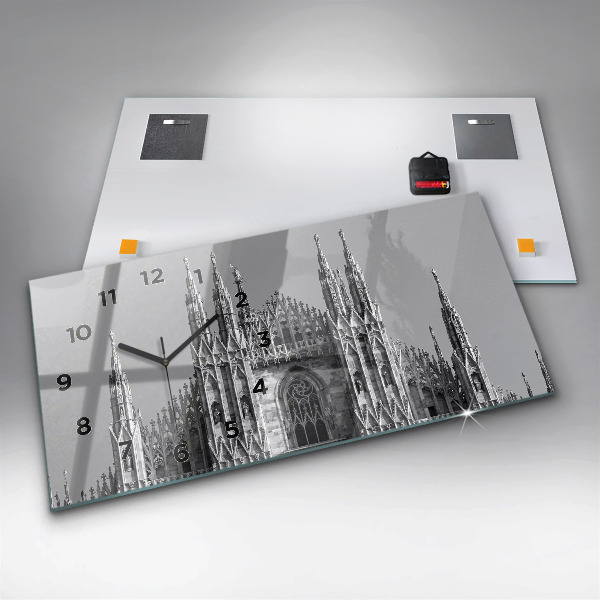 Horizontal wall clock Milan Cathedral