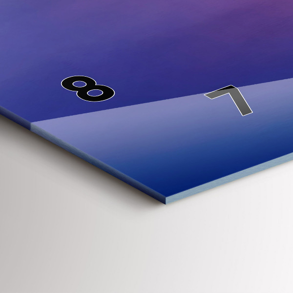 Horizontal wall clock The inscription Memories