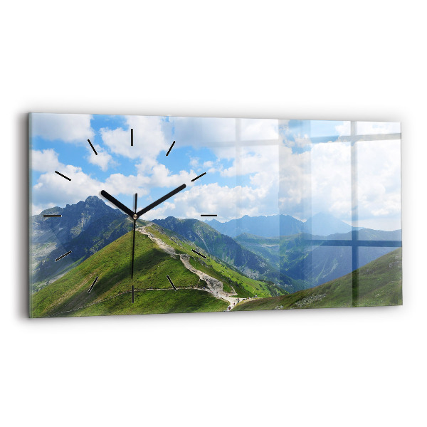 Horizontal wall clock Kasprowy Wierch Zakopane