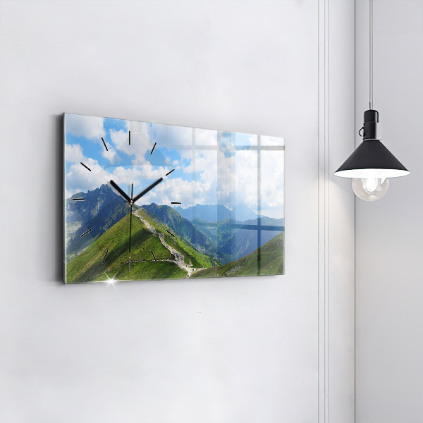 Horizontal wall clock Kasprowy Wierch Zakopane