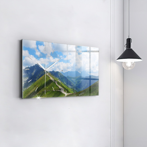 Horizontal wall clock Kasprowy Wierch Zakopane