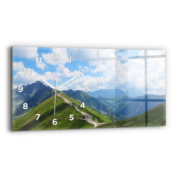 Horizontal wall clock Kasprowy Wierch Zakopane