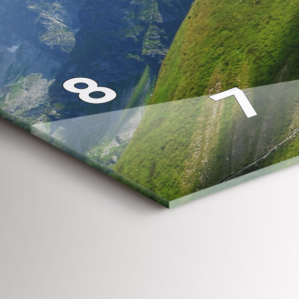 Horizontal wall clock Kasprowy Wierch Zakopane