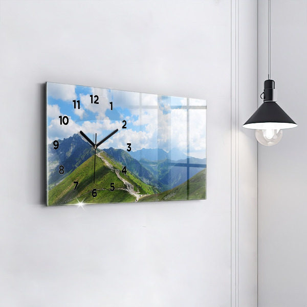 Horizontal wall clock Kasprowy Wierch Zakopane