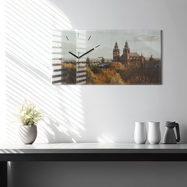 Horizontal wall clock Glasgow Art Gallery