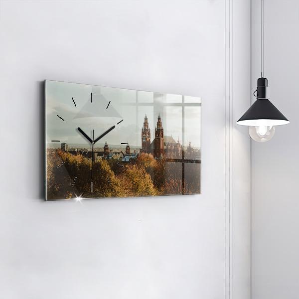 Horizontal wall clock Glasgow Art Gallery