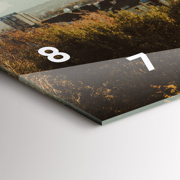 Horizontal wall clock Glasgow Art Gallery