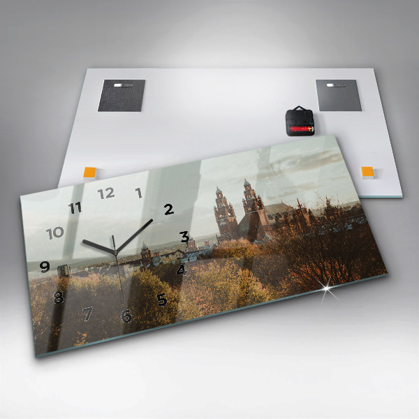 Horizontal wall clock Glasgow Art Gallery