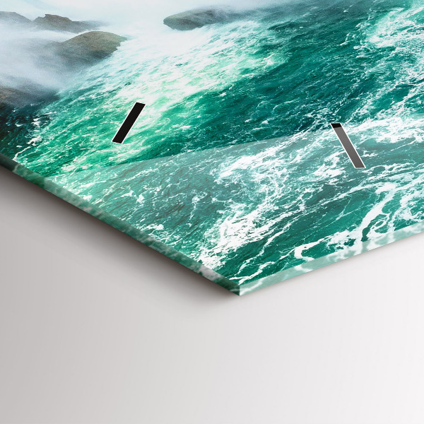 Horizontal wall clock Niagara boat