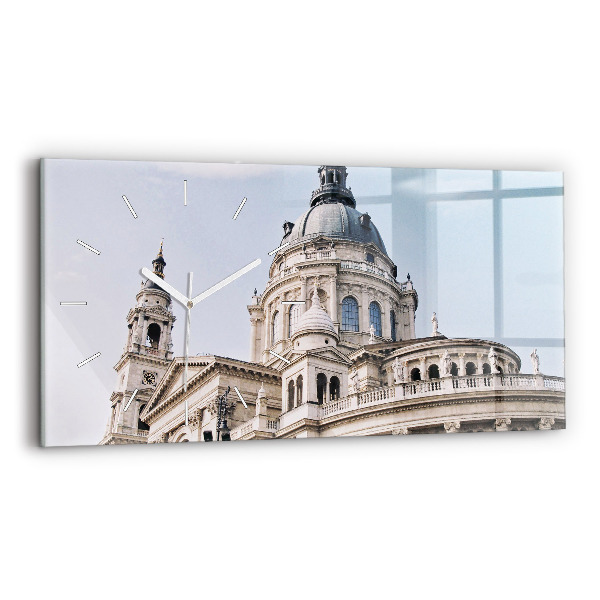 Horizontal wall clock St. Stephen's Basilica