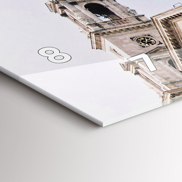 Horizontal wall clock St. Stephen's Basilica