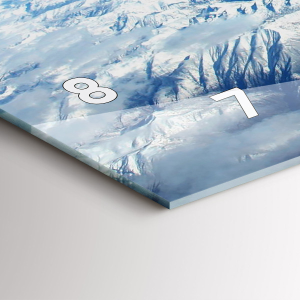 Horizontal wall clock Fishing boat in port