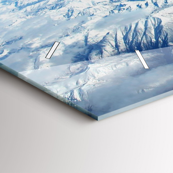 Horizontal wall clock Fishing boat in port