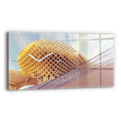 Horizontal wall clock Viewpoint in Seville