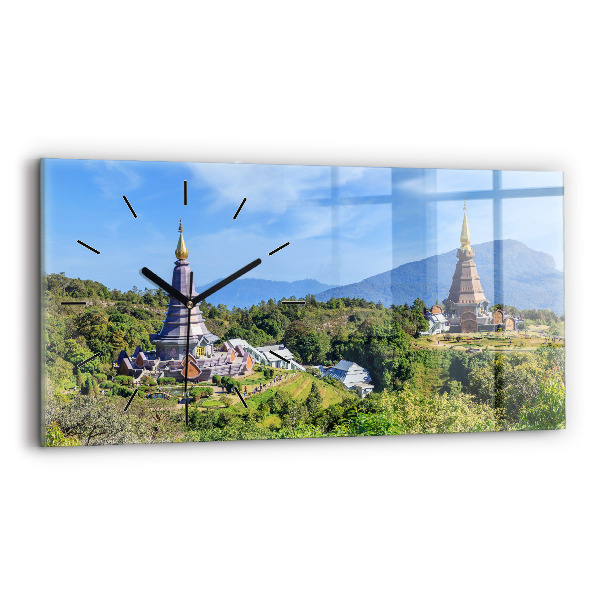 Horizontal wall clock Chiang Mai National Park