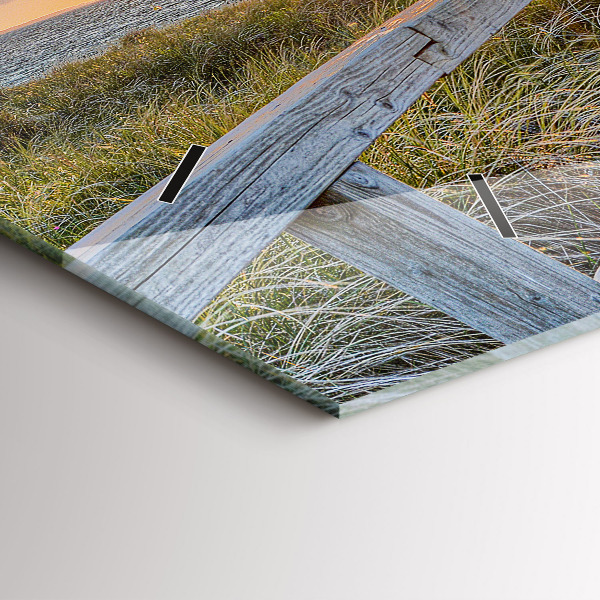 Horizontal wall clock Beach Holidays