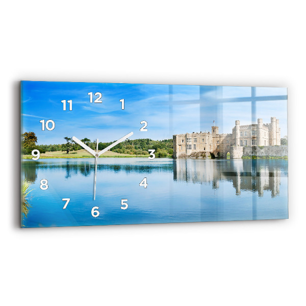 Horizontal wall clock Leeds Castle