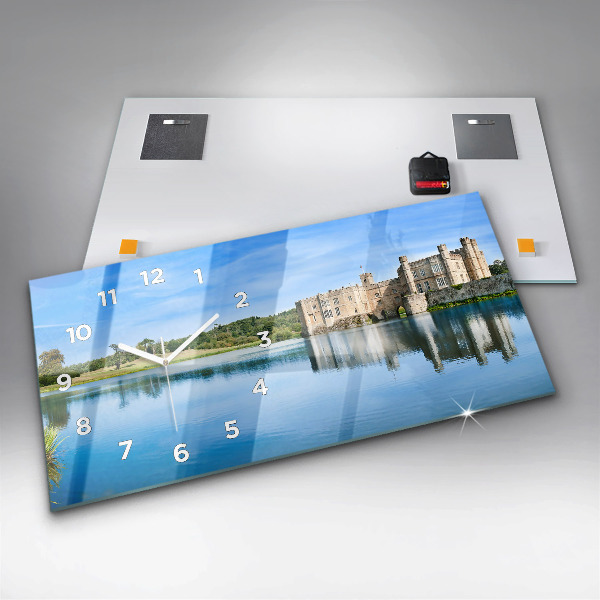 Horizontal wall clock Leeds Castle