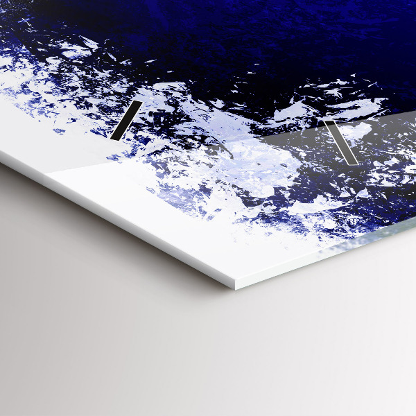 Horizontal wall clock Flag of France