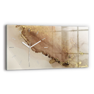 Horizontal wall clock Modern Art