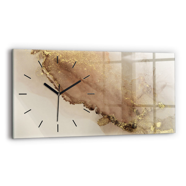 Horizontal wall clock Modern Art
