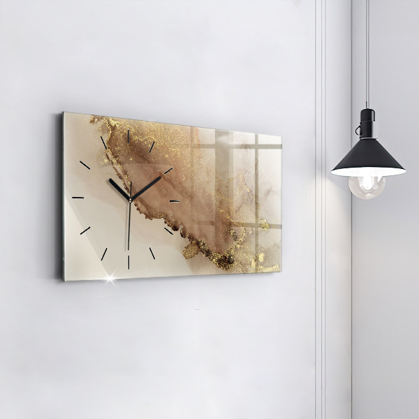 Horizontal wall clock Modern Art
