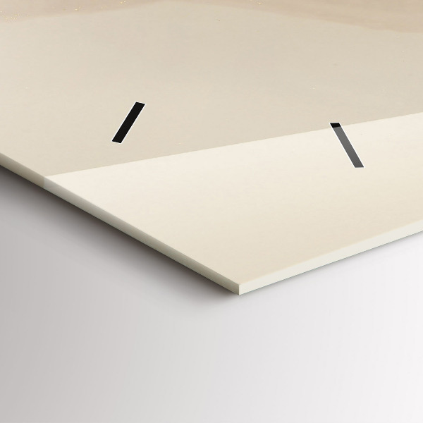 Horizontal wall clock Modern Art