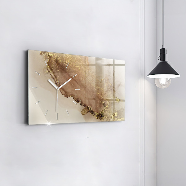 Horizontal wall clock Modern Art