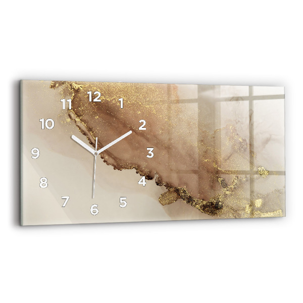 Horizontal wall clock Modern Art