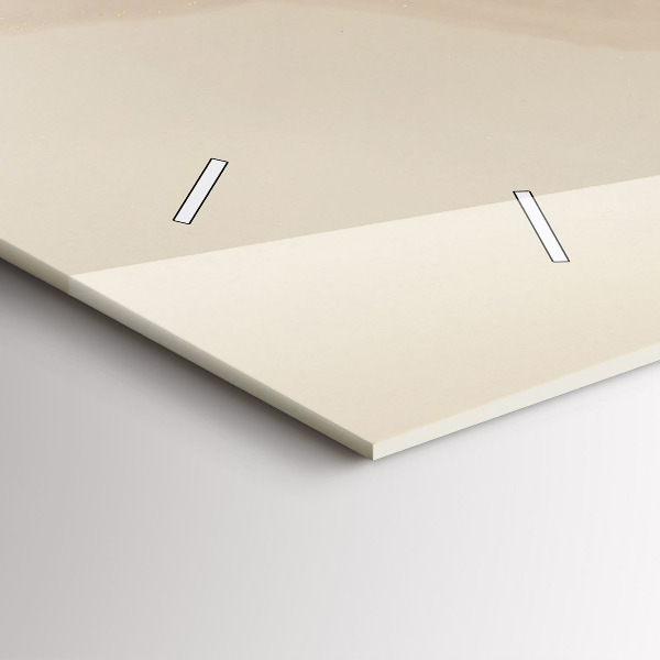 Horizontal wall clock Modern Art