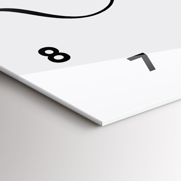 Horizontal wall clock Adventure inscription