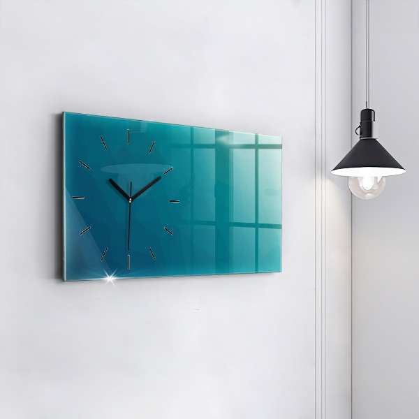 Horizontal wall clock Sea abstraction