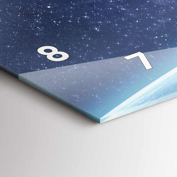 Horizontal wall clock Astronaut