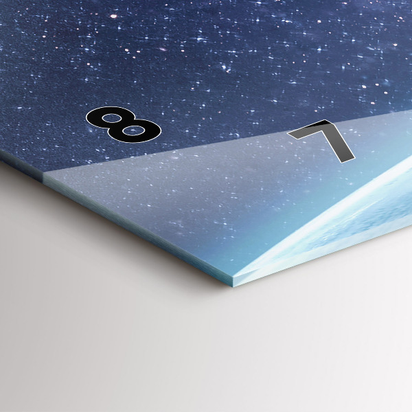 Horizontal wall clock Astronaut