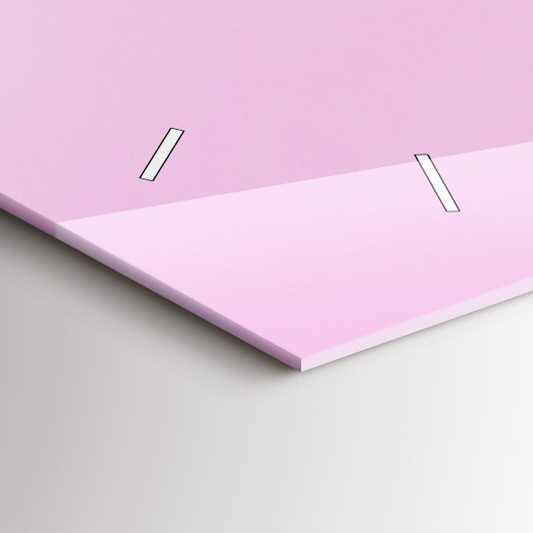 Horizontal wall clock Heart of flowers