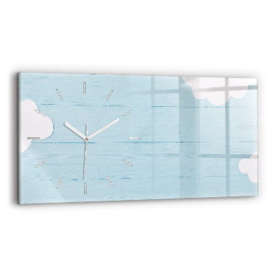 Horizontal wall clock Children's board