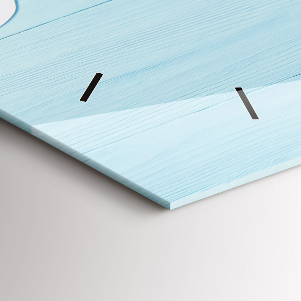 Horizontal wall clock Children's board